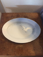 Bing & Grøndahl. Måge uden guld, Serveringsfad 34 cm. #16