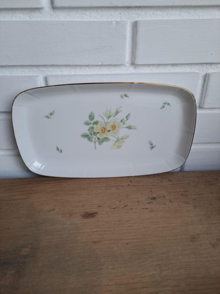 Bing & Grøndahl. Klitrose, Bakke 27 cm. #96