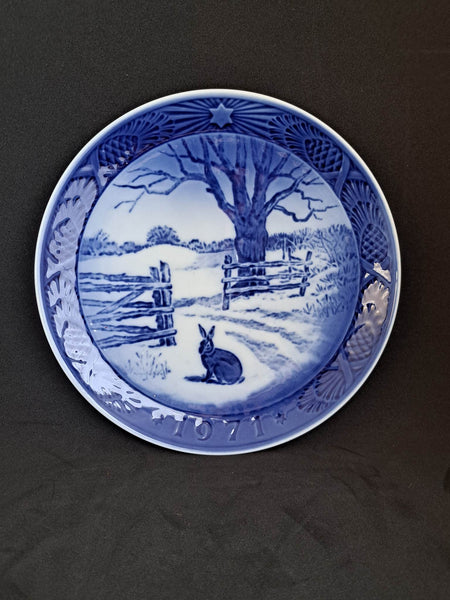 Royal Copenhagen. Juleplatte 1971
