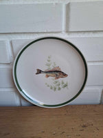 Lyngby. Fisketallerken 17 cm.