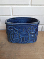 Desiree. Aflang skål/ vase 16 cm. #4010