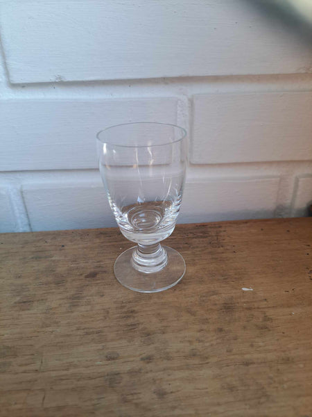 Holmegaard. Almue klar, Portvin 9 cm.
