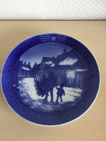 Royal Copenhagen. Juleplatte 1980