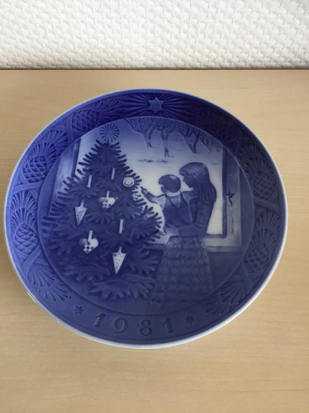 Royal Copenhagen. Juleplatte 1981