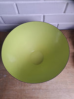 Krenit, Skål lime grøn 25 cm.
