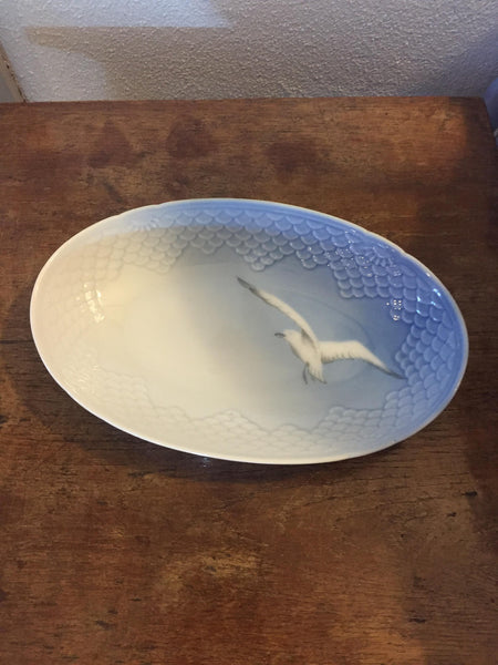 Bing & Grøndahl. Måge uden guld, Asiet 23,5 cm. #39