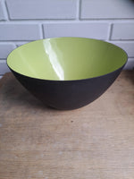 Krenit, Skål lime grøn 25 cm.