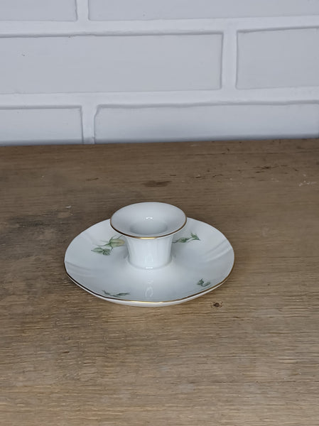 Bing & Grøndahl. Klitrose, Lysestage 11,5 cm. #249