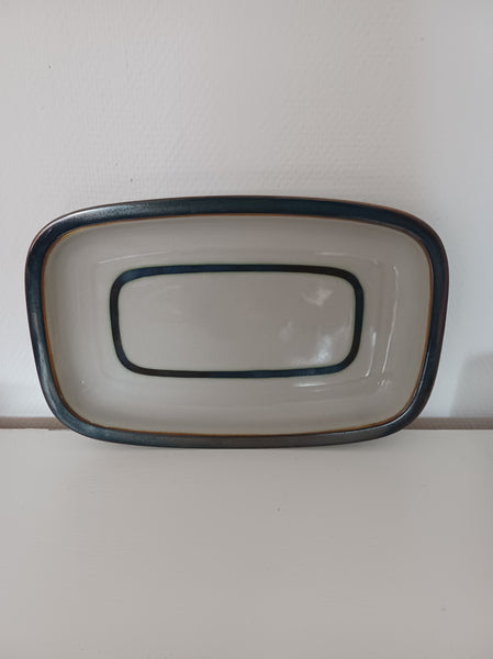 Bing & Grøndahl. Tema, Fad med høj kant 35 cm. #402