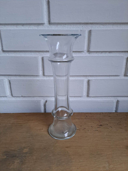 Holmegaard. MB, Vase klar 21 cm.