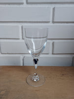Cristal d'Arques. Blå saphir, Hvidvin 17,5 cm.