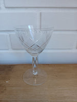 Lyngby. Wien Antik. Rødvin 13 cm.