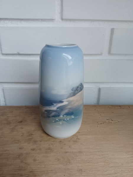 Lyngby. Vase med søbred 14 cm #130.1/74