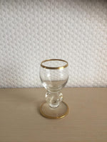 Holmegaard. Gisselfeld, Snaps 7,5 cm.