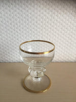 Holmegaard. Gisselfeld, Lille likørskål 7,5 cm.