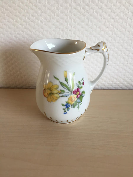 Bing & Grøndahl. Saktisk blomst creme, Flødekande 2,5 dl. #189