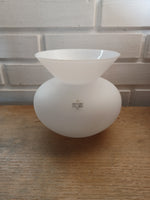 Holmegaard. Rokokko, Vase mat 13,5 cm.