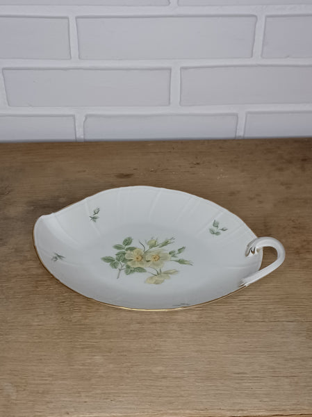 Bing & Grøndahl. Klitrose, Blad asiet 23 cm. #354