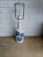 Royal Copenhagen/ Fog & Mørup. Bordlampe med tidsel 23 cm. #92/7140
