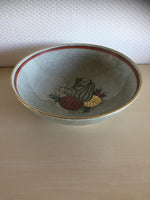 Lyngby, Krakkele skål 24,5 cm. #458/3303
