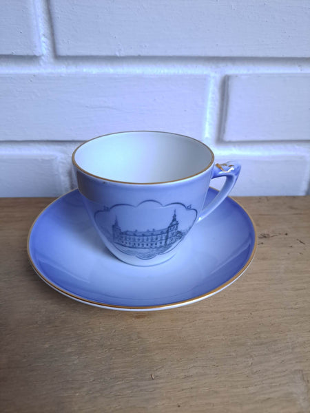 Bing & Grøndahl. Slotsstellet, Kaffekop 1,25 dl #305. Frijsenborg