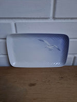 Bing & Grøndahl. Måge uden guld, Bakke 21 cm. #363