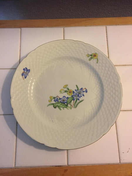 Bing & Grøndahl. Njal, Flad tallerken 24 cm. #25