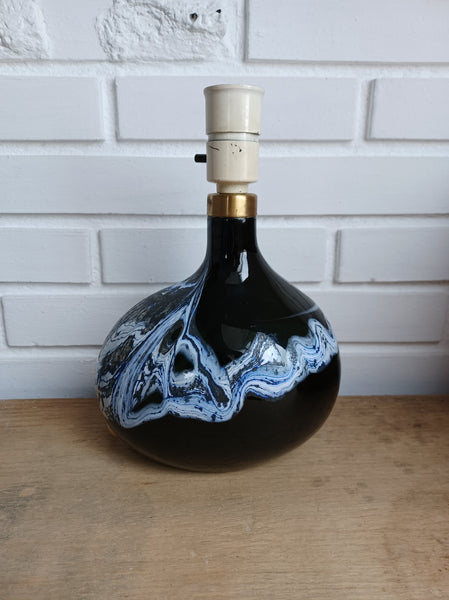 Holmegaard. Asymetrisk, Bordlampe 27,5 cm.