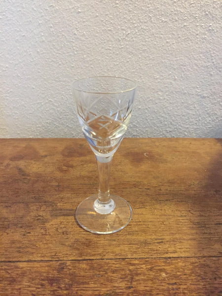 Holmegaard. Ulla, Snaps 10 cm.