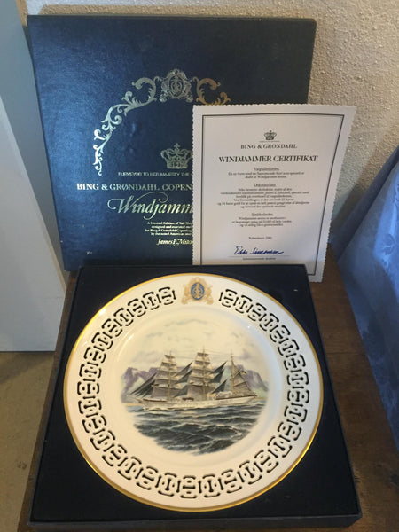 Bing & Grøndahl. Windjammer "Gorch Fock" Tyskland