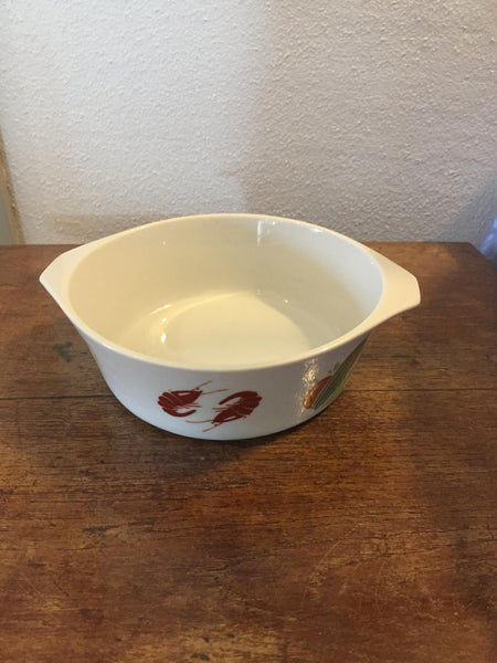 Lyngby. Picnic, Skål med øre 18 cm.