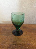 Holmegaard. Ranke, Hvidvin grøn 10,5 cm.