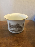 Bing & Grøndahl. Urtepotte "H.C. Andersens hus" 14 cm. #6103